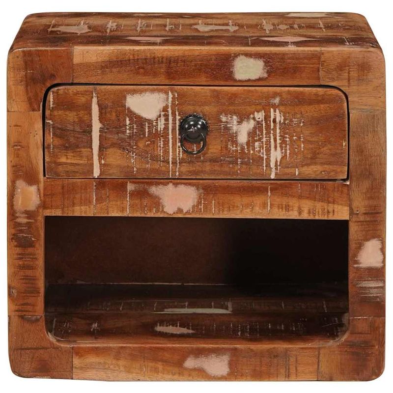 Casa si Gradina - Mobilier - Comode si corpuri - Noptiere - Noptiera suspendata cu sertar Multicolour 40 x 30 x 36 cm - Infinity.ro