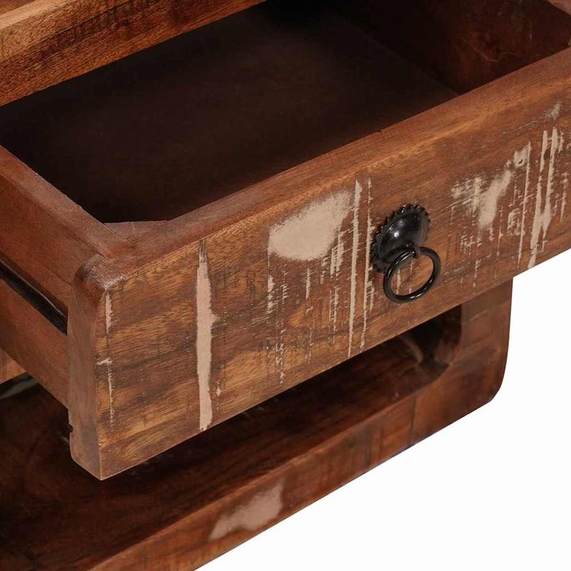 Casa si Gradina - Mobilier - Comode si corpuri - Noptiere - Noptiera suspendata cu sertar Multicolour 40 x 30 x 36 cm - Infinity.ro