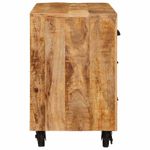 Casa si Gradina - Mobilier - Comode si corpuri - Comode - Dulap lateral Maro 70 x 38 x 63 cm Lemn masiv de mango - Infinity.ro