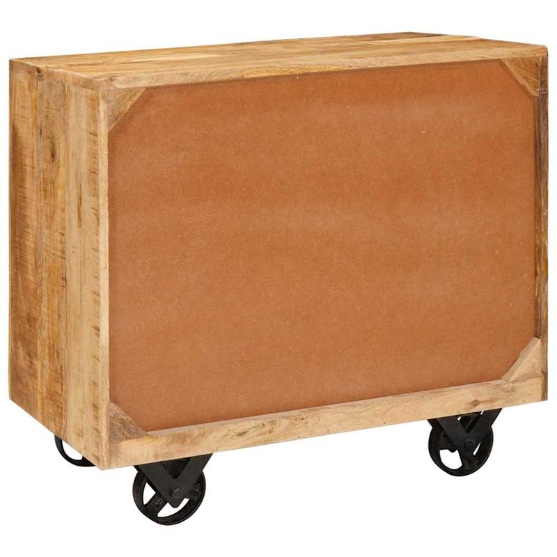 Casa si Gradina - Mobilier - Comode si corpuri - Comode - Dulap lateral Maro 70 x 38 x 63 cm Lemn masiv de mango - Infinity.ro