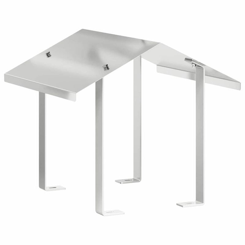 Casa si Gradina - Termice - Sobe, Seminee si accesorii - Accesorii seminee si sobe - Hood pentru cos de fum Argintiu 40 x 40 x 37.5 cm - Infinity.ro