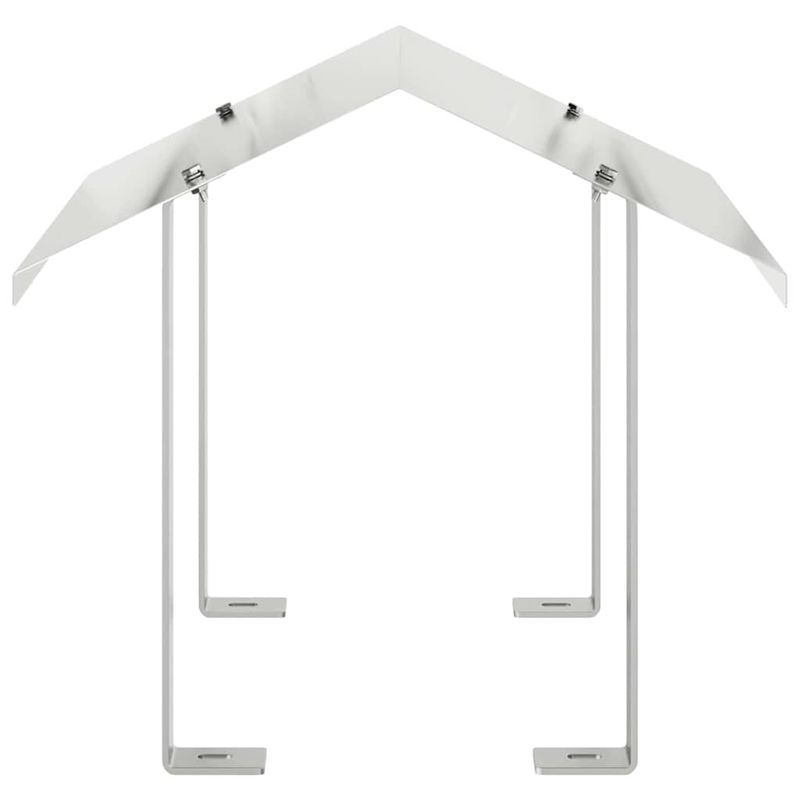 Casa si Gradina - Termice - Sobe, Seminee si accesorii - Accesorii seminee si sobe - Hood pentru cos de fum Argintiu 40 x 40 x 37.5 cm - Infinity.ro