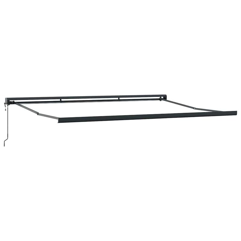 Casa si Gradina - Gradina si terasa - Umbrele si pavilioane - Umbrele - Copertina Antracit 4,5 × 3 m Metal - Infinity.ro