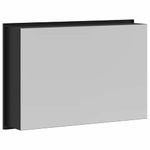 Casa si Gradina - Mobilier - Mobilier baie - Etajere baie - Nisa de Dus Negru 45 x 30 x 9.5 cm Otel inoxidabil - Infinity.ro