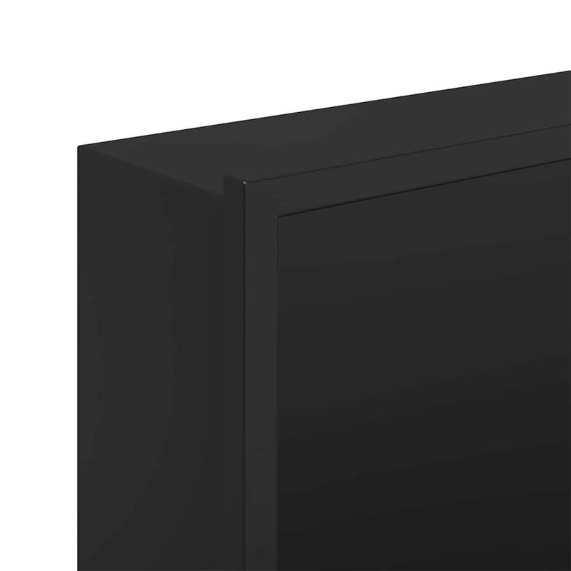 Casa si Gradina - Mobilier - Mobilier baie - Etajere baie - Nisa de Dus Negru 45 x 30 x 9.5 cm Otel inoxidabil - Infinity.ro