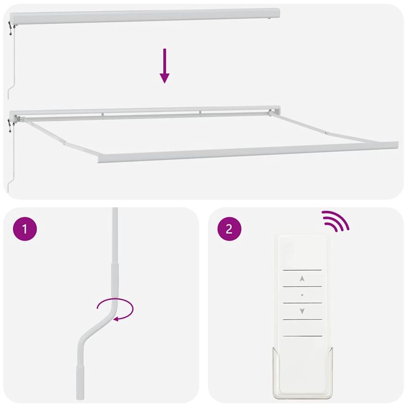 Casa si Gradina - Gradina si terasa - Umbrele si pavilioane - Pavilioane - Copertina Alb 5 x 3 m Metal - Infinity.ro