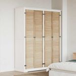 Casa si Gradina - Mobilier - Dulapuri si sifoniere - Dulapuri - Usi de cabinet 4 pcs Maro 201 x 39.5 x 2.1 cm Lemn masiv de pin - Infinity.ro