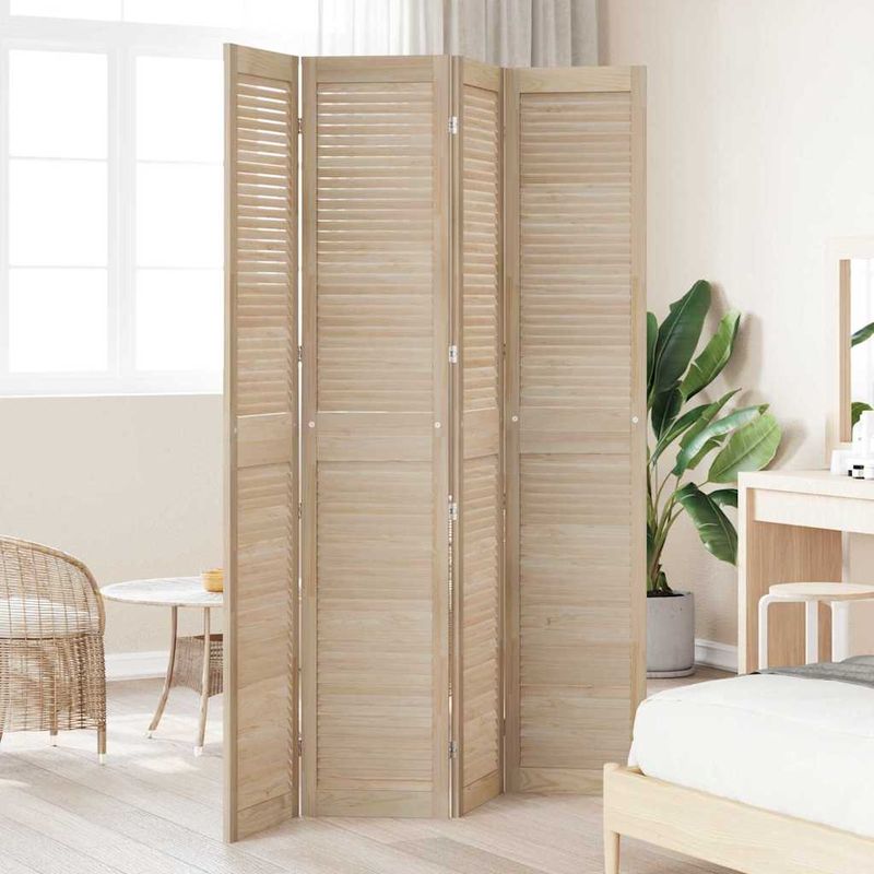 Casa si Gradina - Mobilier - Dulapuri si sifoniere - Dulapuri - Usi de cabinet 4 pcs Maro 201 x 39.5 x 2.1 cm Lemn masiv de pin - Infinity.ro