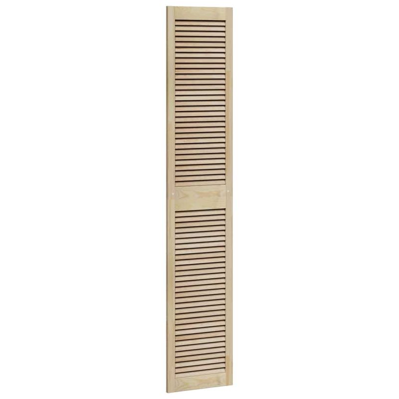 Casa si Gradina - Mobilier - Dulapuri si sifoniere - Dulapuri - Usi de cabinet 4 pcs Maro 201 x 39.5 x 2.1 cm Lemn masiv de pin - Infinity.ro