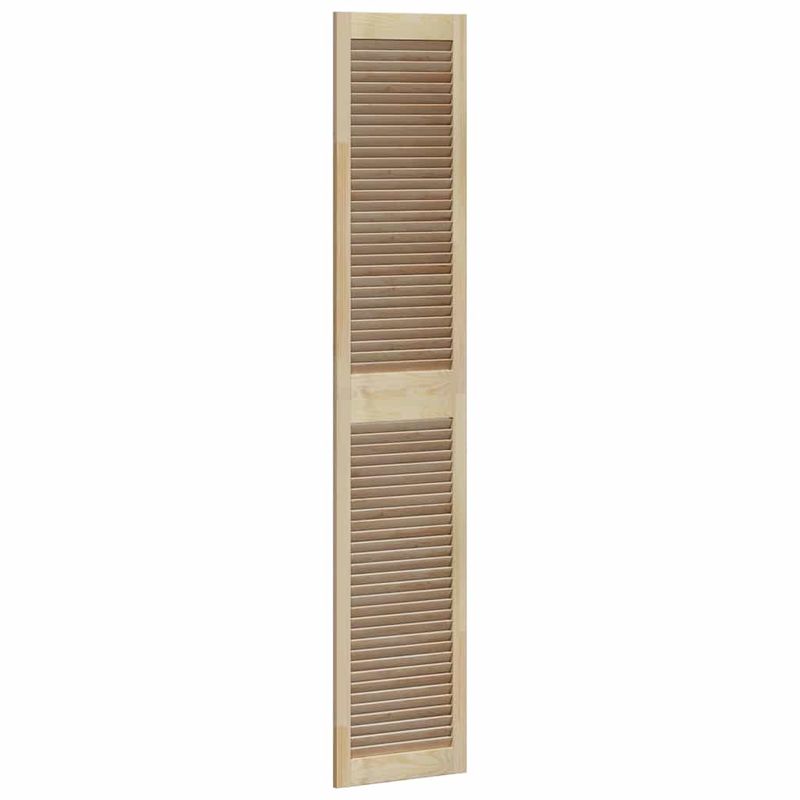 Casa si Gradina - Mobilier - Dulapuri si sifoniere - Dulapuri - Usi de cabinet 4 pcs Maro 201 x 39.5 x 2.1 cm Lemn masiv de pin - Infinity.ro
