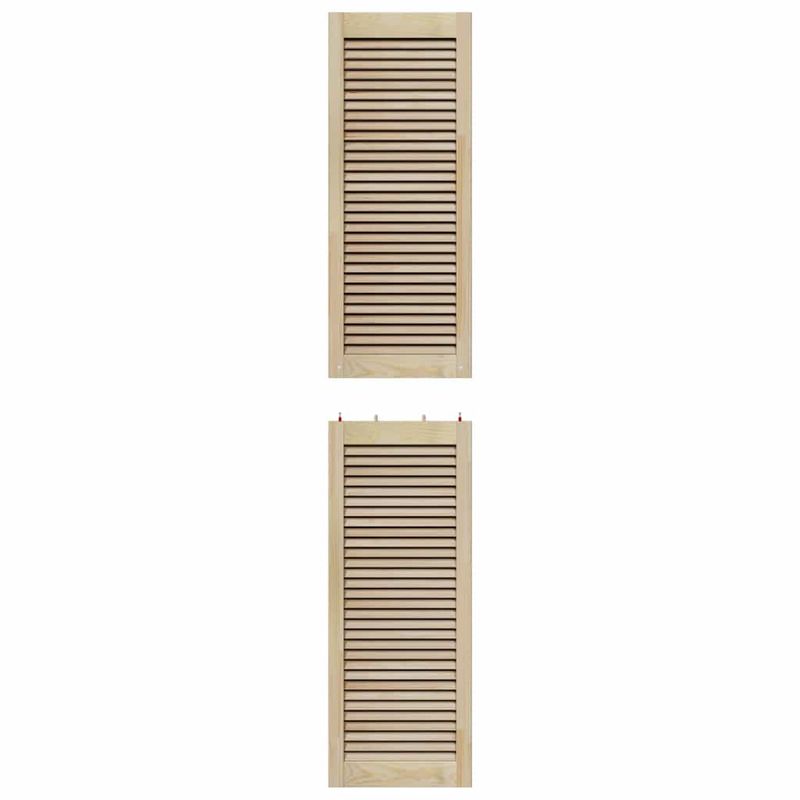 Casa si Gradina - Mobilier - Dulapuri si sifoniere - Dulapuri - Usi de cabinet 4 pcs Maro 201 x 39.5 x 2.1 cm Lemn masiv de pin - Infinity.ro