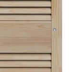 Casa si Gradina - Mobilier - Dulapuri si sifoniere - Dulapuri - Usi de cabinet 4 pcs Maro 201 x 39.5 x 2.1 cm Lemn masiv de pin - Infinity.ro