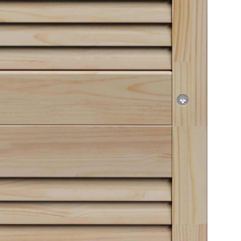 Casa si Gradina - Mobilier - Dulapuri si sifoniere - Dulapuri - Usi de cabinet 4 pcs Maro 201 x 39.5 x 2.1 cm Lemn masiv de pin - Infinity.ro