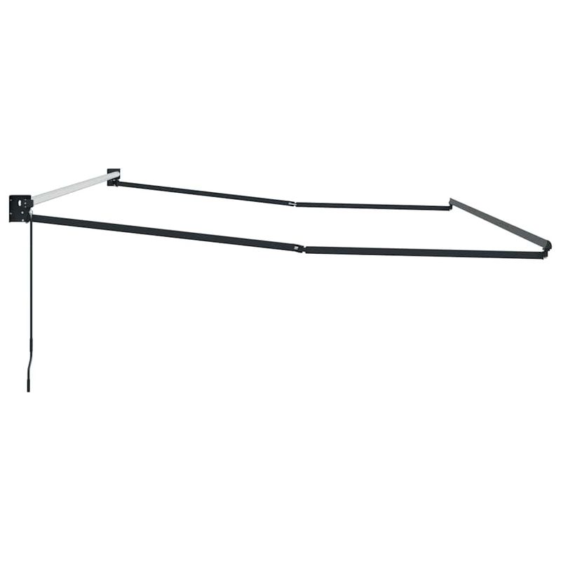 Casa si Gradina - Gradina si terasa - Umbrele si pavilioane - Pavilioane - Cadru de copertina manual antracit, 5 x 3 m, Metal - Infinity.ro