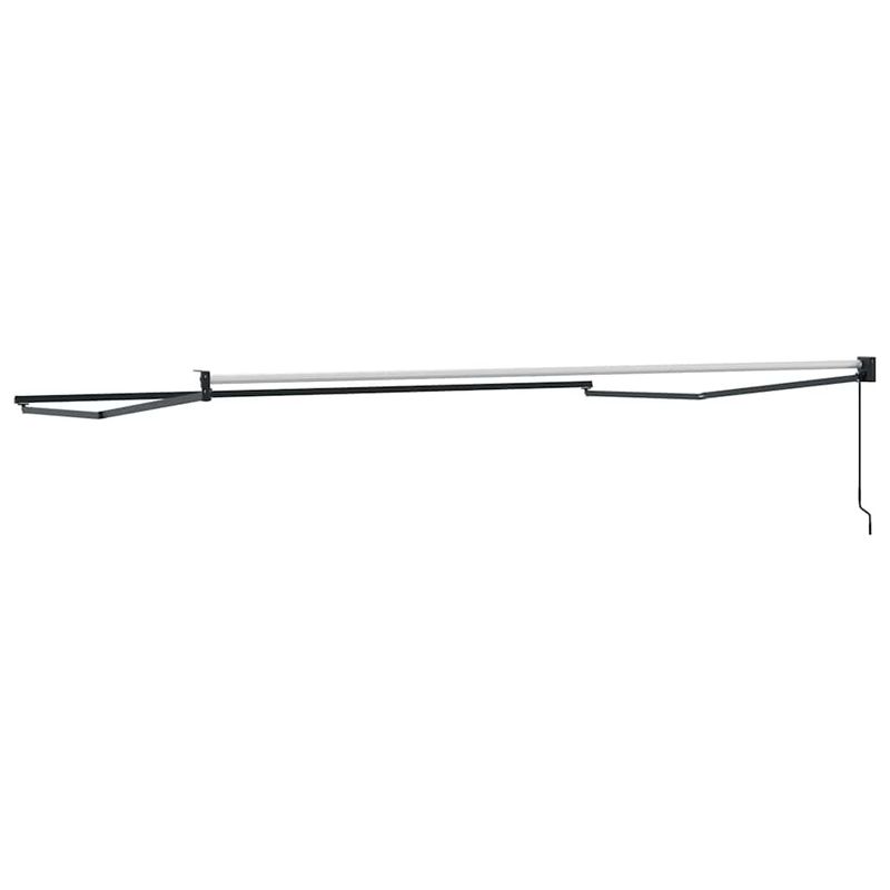 Casa si Gradina - Gradina si terasa - Umbrele si pavilioane - Pavilioane - Cadru de copertina manual antracit, 5 x 3 m, Metal - Infinity.ro