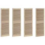 Casa si Gradina - Mobilier - Dulapuri si sifoniere - Dulapuri - Usi de cabinet Other cu usa 4 pcs Maro 140.5 x 49.5 x 2.1 cm - Infinity.ro