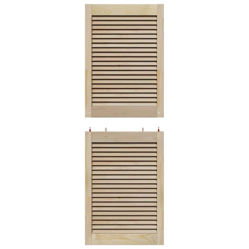Casa si Gradina - Mobilier - Dulapuri si sifoniere - Dulapuri - Usi de cabinet Other cu usa 4 pcs Maro 140.5 x 49.5 x 2.1 cm - Infinity.ro