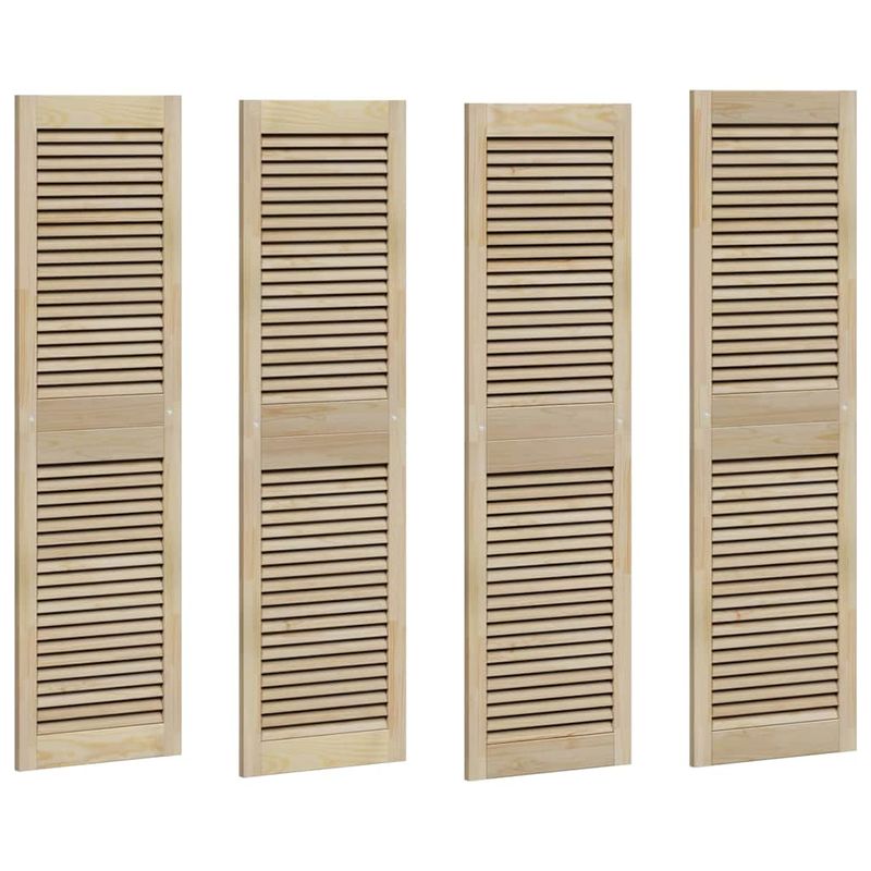 Casa si Gradina - Mobilier - Dulapuri si sifoniere - Dulapuri - Usi de cabinet Other cu usa 4 pcs Maro 140.5 x 39.5 x 2.1 cm - Infinity.ro