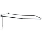 Casa si Gradina - Gradina si terasa - Umbrele si pavilioane - Pavilioane - Cadru de copertina manual antracit, 4 × 3 m, Metal - Infinity.ro