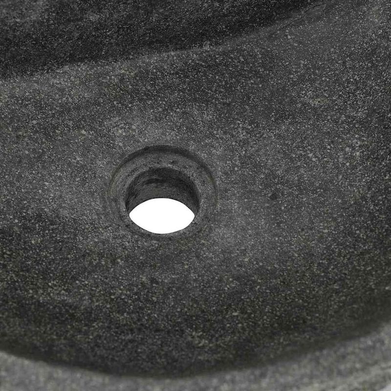 Casa si Gradina - Sanitare - Lavoar baie si accesorii - Lavoare si piedestale - Chiuveta suspendata Gri (38-45) x (30-35) x 15 cm Piatra de Rau - Infinity.ro