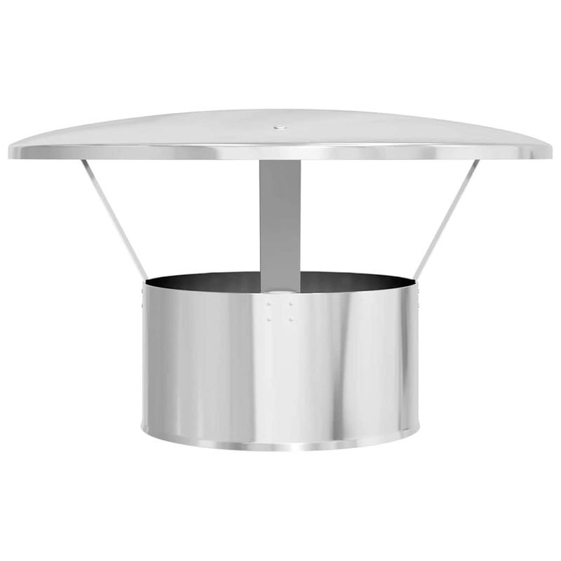 Casa si Gradina - Termice - Sobe, Seminee si accesorii - Accesorii seminee si sobe - Husa de ploaie pentru cos Argintiu 35 x 35 x 20 cm - Infinity.ro