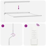 Casa si Gradina - Gradina si terasa - Umbrele si pavilioane - Pavilioane - Copertina Alb 3 x 2,5 m Metal - Infinity.ro