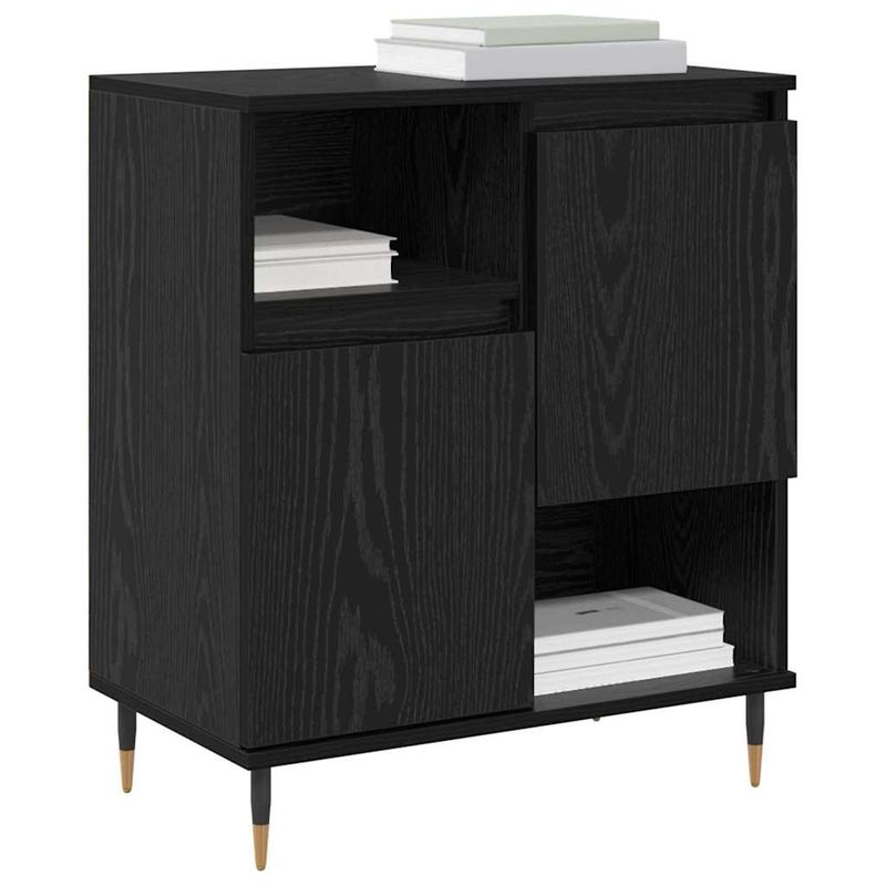 Casa si Gradina - Mobilier - Comode si corpuri - Comode - Bufeturi 3 pcs Stejar negru 180 x 35 x 70 cm Lemn compozit - Infinity.ro