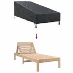 Casa si Gradina - Textile si covoare - Huse pentru mobilier - Husa pentru mobilier de exterior 203 x 81 x 63 cm - Infinity.ro