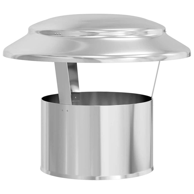 Casa si Gradina - Termice - Sobe, Seminee si accesorii - Accesorii seminee si sobe - Husa de ploaie pentru cos Argintiu 25 x 25 x 20 cm - Infinity.ro