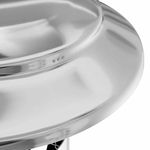 Casa si Gradina - Termice - Sobe, Seminee si accesorii - Accesorii seminee si sobe - Husa de ploaie pentru cos Argintiu 25 x 25 x 20 cm - Infinity.ro