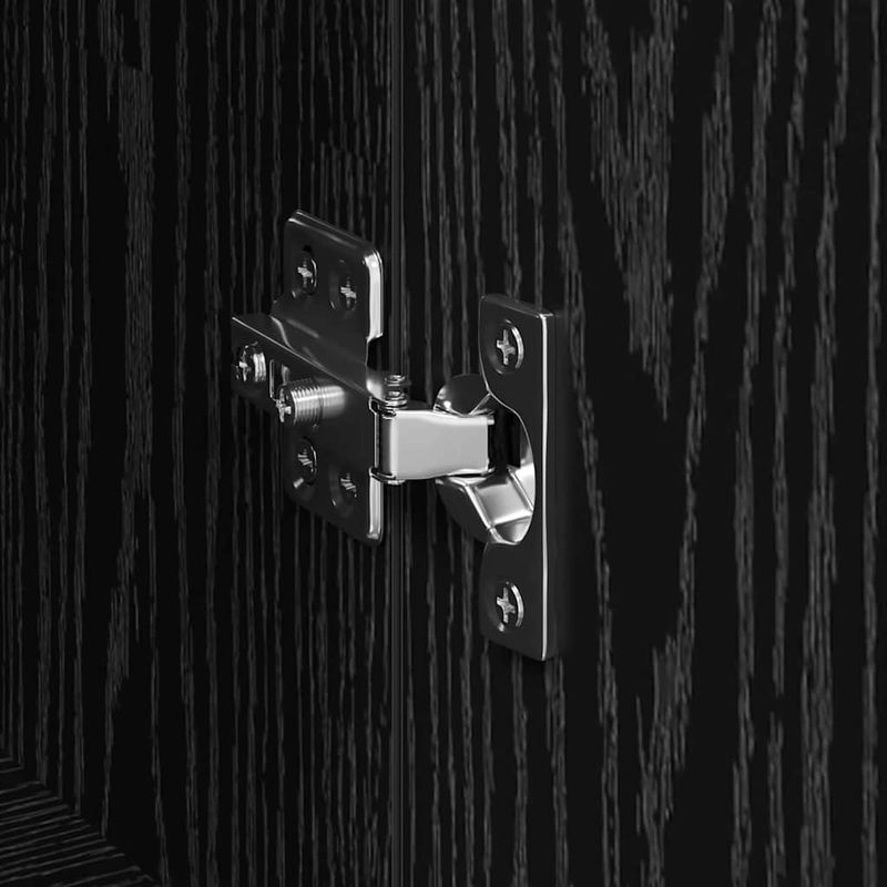 Casa si Gradina - Mobilier - Comode si corpuri - Comode - Bufeturi 2 pcs Stejar negru 120 x 35 x 70 cm Lemn compozit - Infinity.ro