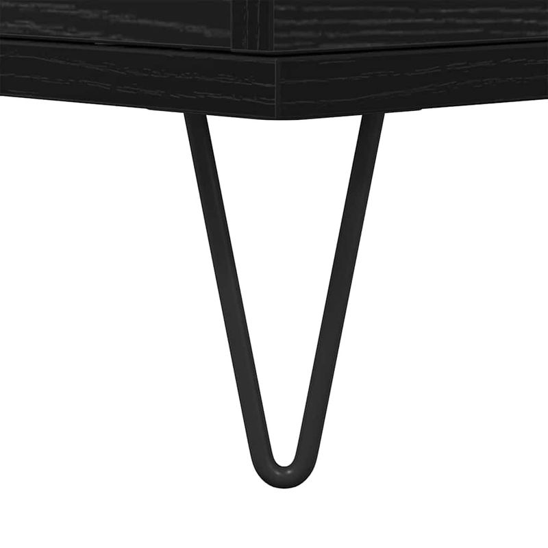 Casa si Gradina - Mobilier - Comode si corpuri - Comode - Bufeturi 2 pcs Stejar negru 120 x 35 x 70 cm Lemn compozit - Infinity.ro