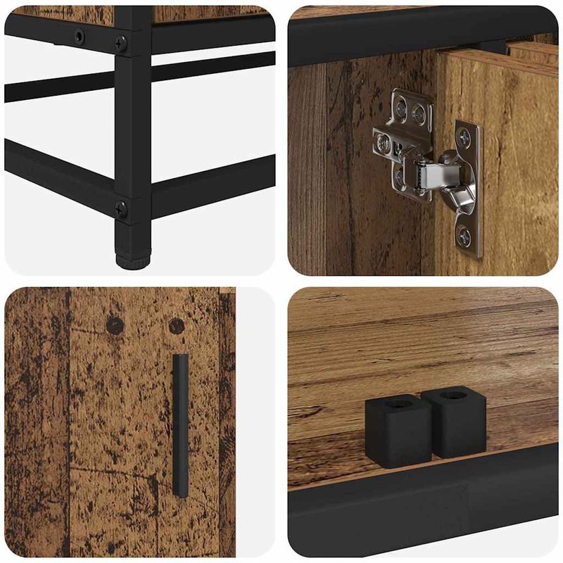 Casa si Gradina - Mobilier - Comode si corpuri - Comode - Cabinet TV Lemn vechi 240 x 35 x 41 cm Lemn compozit - Infinity.ro