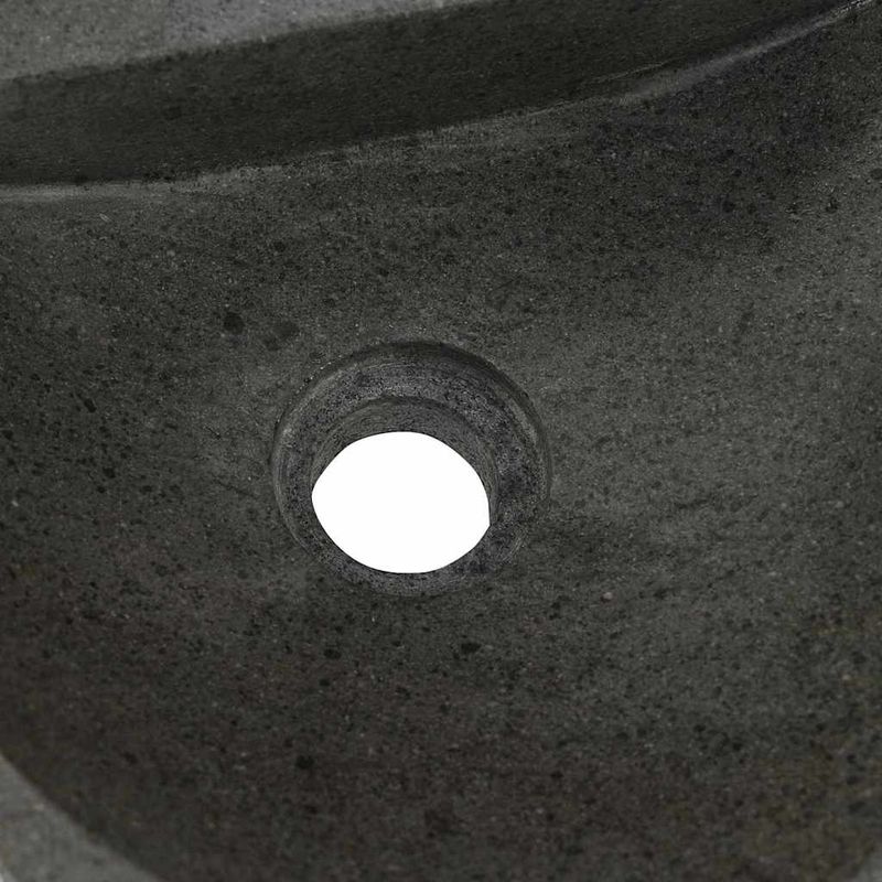 Casa si Gradina - Sanitare - Lavoar baie si accesorii - Lavoare si piedestale - Chiuveta suspendata Gri (30-37) x (25-30) x 12 cm Piatra de Rau - Infinity.ro