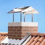 Casa si Gradina - Termice - Sobe, Seminee si accesorii - Accesorii seminee si sobe - Hood pentru cos de fum Argintiu 60 x 60 x 38 cm Otel inoxidabil - Infinity.ro