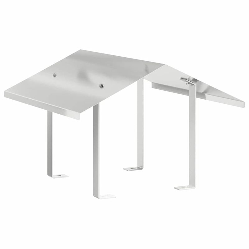 Casa si Gradina - Termice - Sobe, Seminee si accesorii - Accesorii seminee si sobe - Hood pentru cos de fum Argintiu 50 x 50 x 37 cm Otel inoxidabil - Infinity.ro