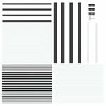 Casa si Gradina - Constructii - Usi interior, exterior si garaj - Usi garaj - Usa de interior Negru 93 x 201.5 cm Sticla securizata, Aluminiu - Infinity.ro