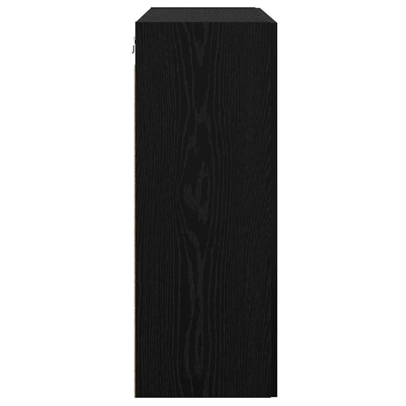 Casa si Gradina - Mobilier - Comode si corpuri - Comode - Bufet Negru 69.5 x 34 x 90 cm Lemn compozit - Infinity.ro