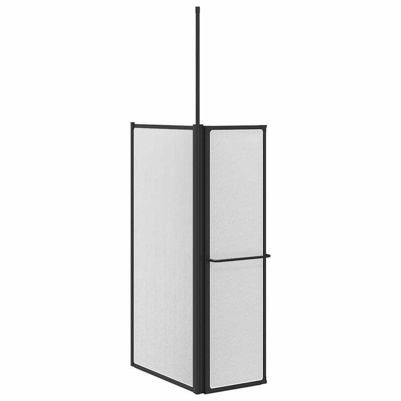 Casa si Gradina - Sanitare - Cazi si cabine de dus - Cabine dus - Paravan de dus Pliere Other Negru 120 x 70 x 137 cm Aluminiu - Infinity.ro