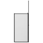 Casa si Gradina - Sanitare - Cazi si cabine de dus - Cabine dus - Paravan de dus Pliere Other Negru 120 x 70 x 137 cm Aluminiu - Infinity.ro