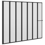 Casa si Gradina - Sanitare - Cazi si cabine de dus - Paravane si usi - Paravan de dus Pliere Other Manual Negru 168 x 140 cm Aluminiu - Infinity.ro