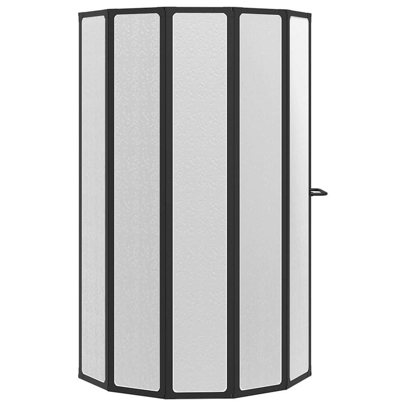 Casa si Gradina - Sanitare - Cazi si cabine de dus - Paravane si usi - Paravan de dus Pliere Other Manual Negru 168 x 140 cm Aluminiu - Infinity.ro