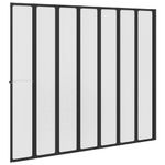 Casa si Gradina - Sanitare - Cazi si cabine de dus - Paravane si usi - Paravan de dus Pliere Other Manual Negru 168 x 140 cm Aluminiu - Infinity.ro