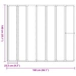Casa si Gradina - Sanitare - Cazi si cabine de dus - Paravane si usi - Paravan de dus Pliere Other Manual Negru 168 x 140 cm Aluminiu - Infinity.ro