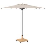 Casa si Gradina - Gradina si terasa - Umbrele si pavilioane - Umbrele - Baze pentru umbrele de exterior Lemn deschis 45 x 45 x 32 cm - Infinity.ro