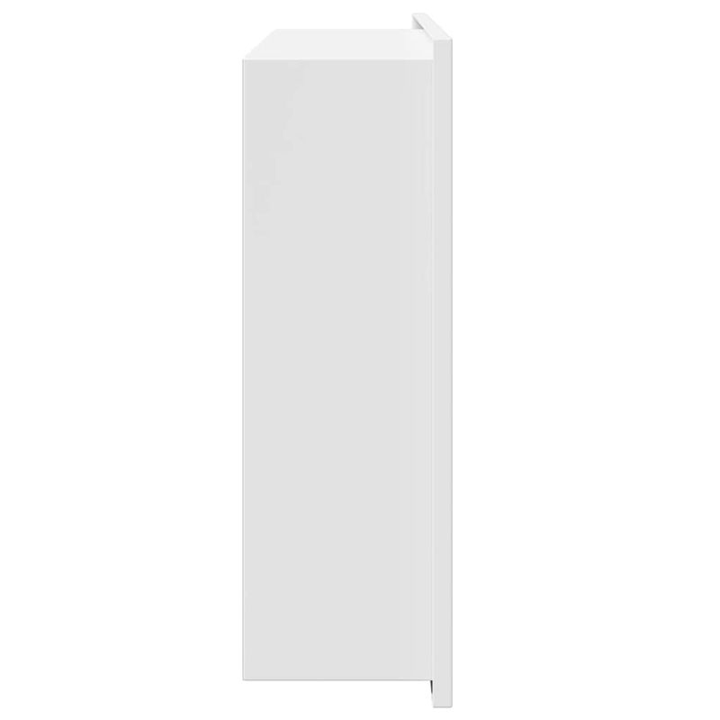 Casa si Gradina - Sanitare - Cazi si cabine de dus - Paravane si usi - Nisa de Dus Alb 45 x 30 x 9.5 cm Otel inoxidabil - Infinity.ro