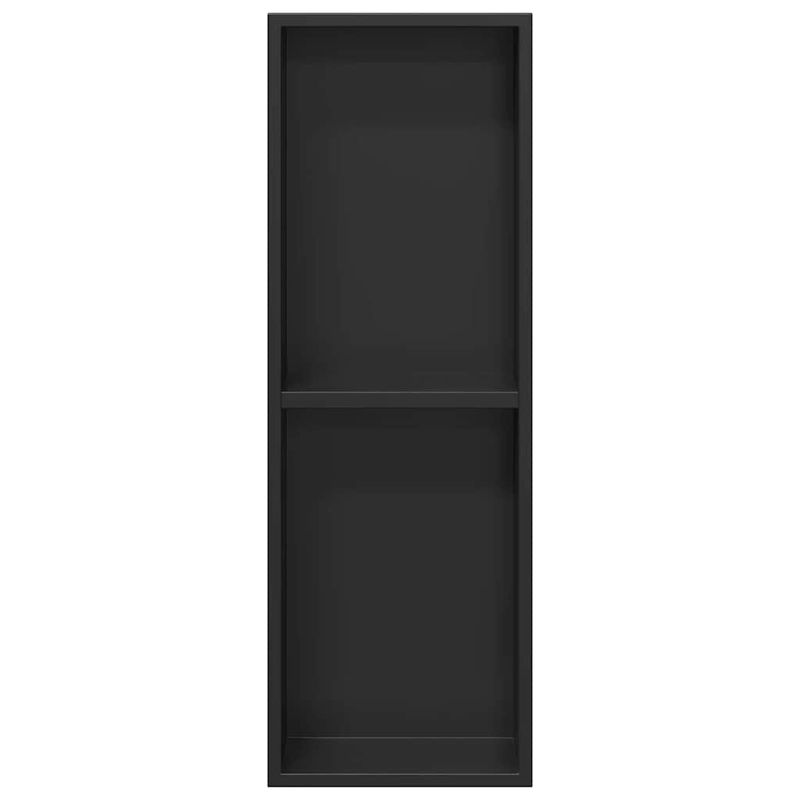 Casa si Gradina - Sanitare - Cazi si cabine de dus - Paravane si usi - Nisa de Dus Negru 60 x 20 x 9.5 cm Otel inoxidabil - Infinity.ro