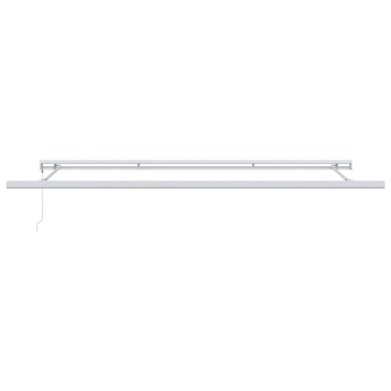 Casa si Gradina - Gradina si terasa - Umbrele si pavilioane - Umbrele - Copertina Manual Alb 4,5 × 3 m Metal - Infinity.ro