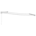 Casa si Gradina - Gradina si terasa - Umbrele si pavilioane - Umbrele - Copertina Manual Alb 4,5 × 3 m Metal - Infinity.ro