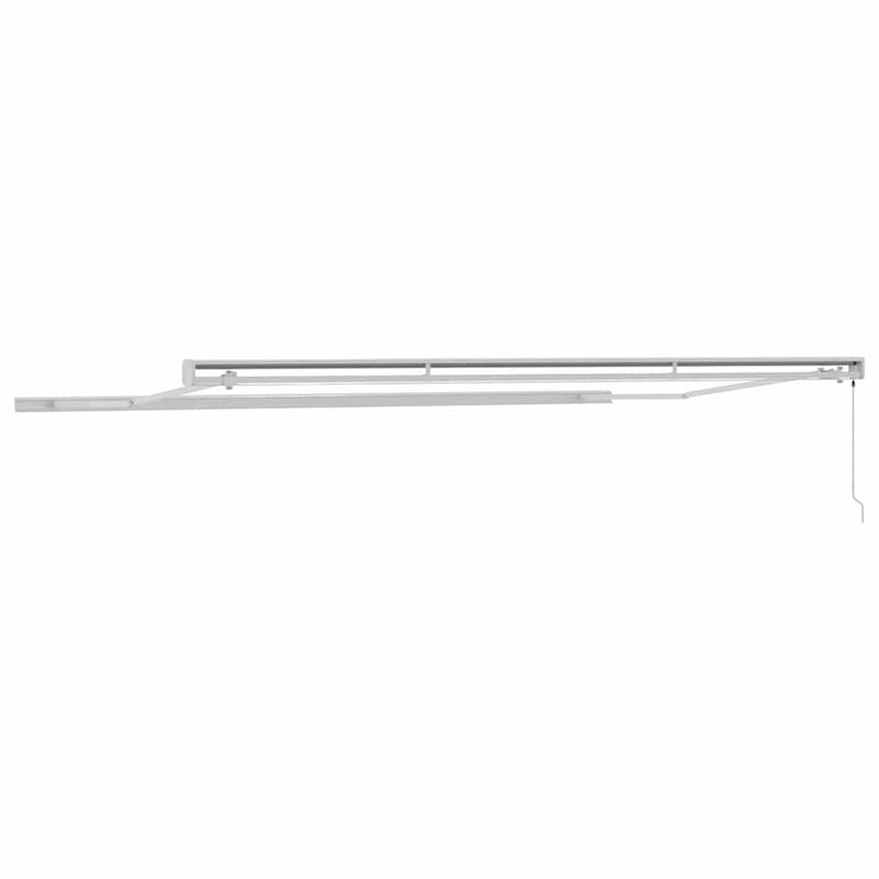 Casa si Gradina - Gradina si terasa - Umbrele si pavilioane - Umbrele - Copertina Manual Alb 4,5 × 3 m Metal - Infinity.ro